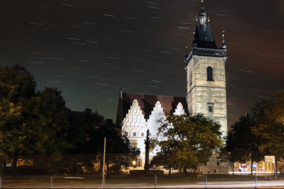 Noční pražské věže